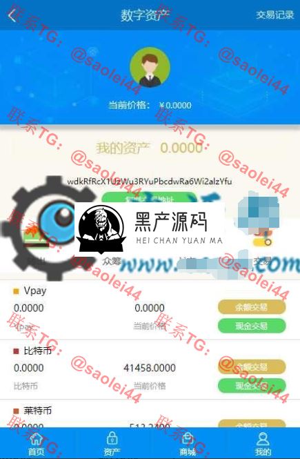 站长亲测版  基于ThinkPHP框架开发的Vpay区块链交易商城系统PHP源码   带有说明文档